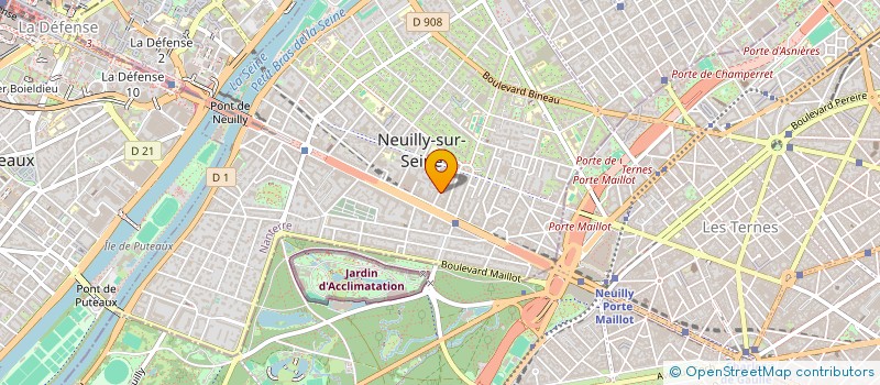 localisation de l'entreprise COPR 12 RUE ST PIERRE à NEUILLY-SUR-SEINE