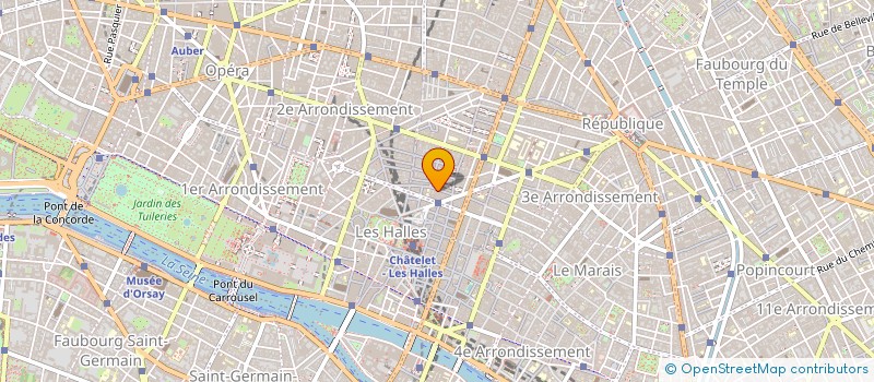 localisation de l'entreprise COPR 13 RUE TIQUETONNE 16 RUE ETIENNE MARCEL 75002 PARIS  PARIS