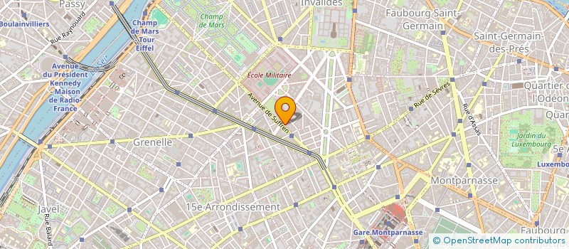 localisation de l'entreprise COPR 131 AV DE SUFFREN  PARIS