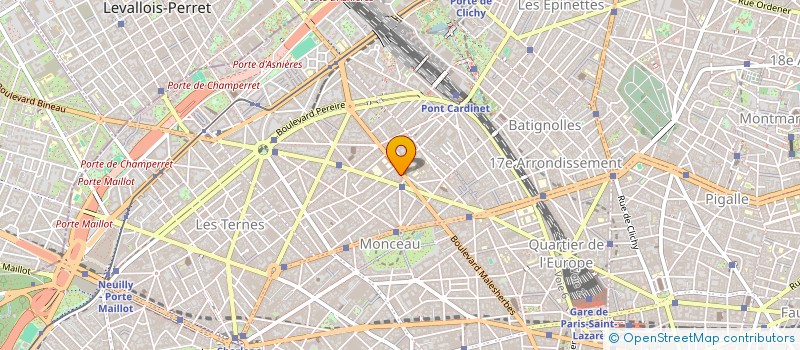 localisation de l'entreprise COPR 135 BD MALESHERBES 75017 PARIS  PARIS