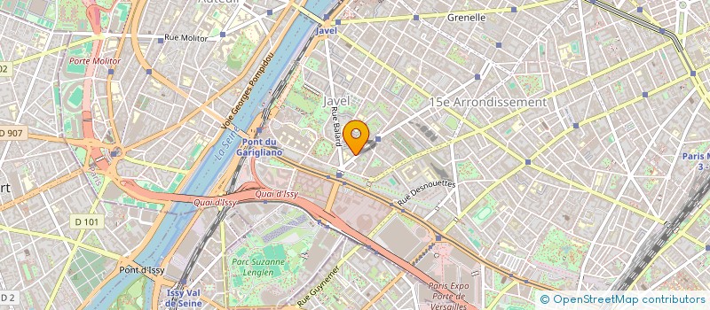 localisation de l'entreprise COPR 136 AV FELIX FAURE 75015 PARIS  PARIS