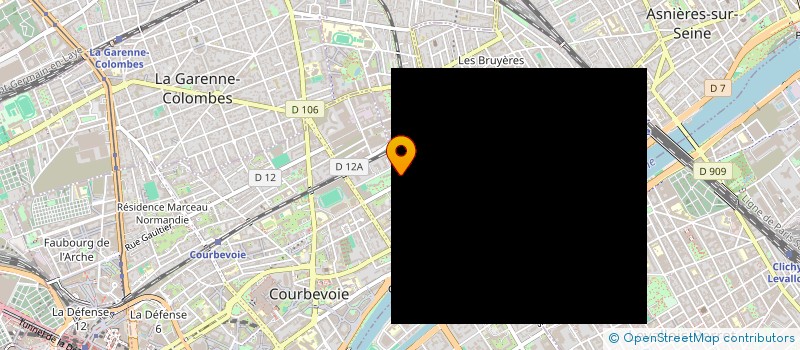 localisation de l'entreprise COPR 14 AU 20 RUE LOUIS UKBACH 92400 COURBEVOIE à COURBEVOIE