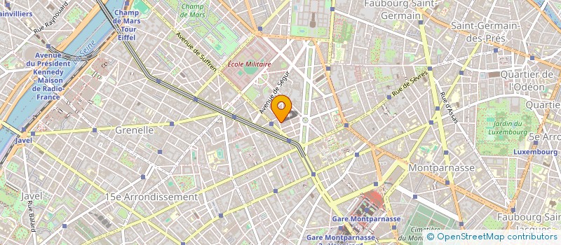 localisation de l'entreprise COPR 14 RUE CESAR FRANCK 75015 PARIS  PARIS