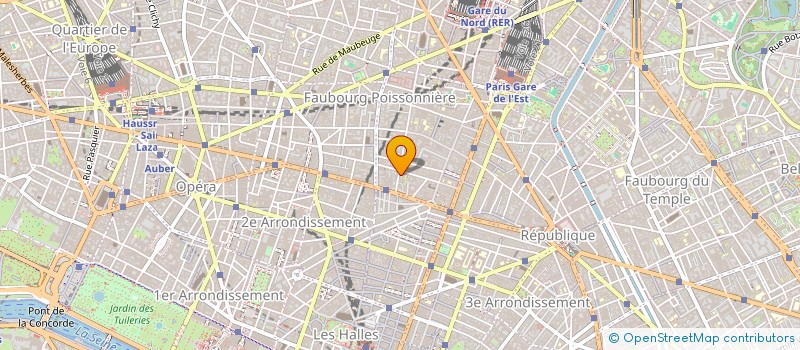 localisation de l'entreprise COPR 14 RUE D HAUTEVILLE 75010 PARIS  PARIS