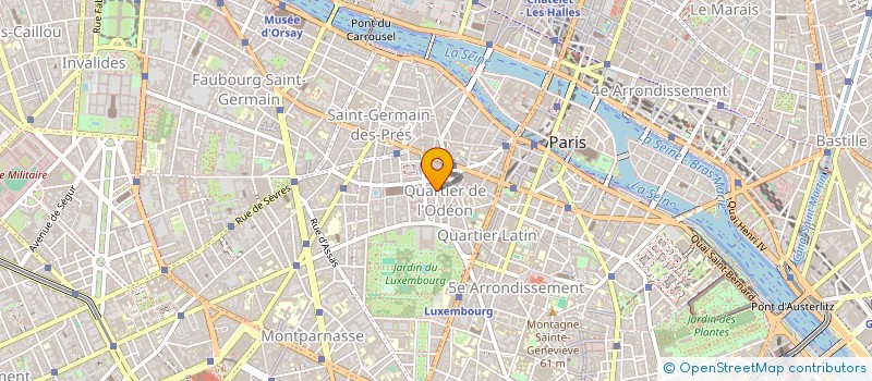 localisation de l'entreprise COPR 14 RUE DE CONDE 75006 PARIS  PARIS