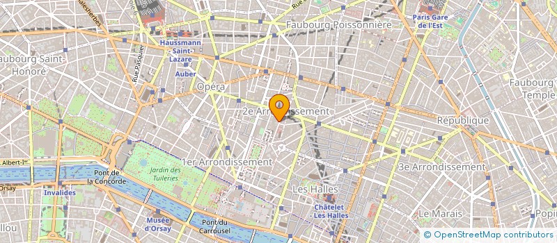 localisation de l'entreprise COPR 14 RUE DU BOURG TIBOURG 75004 PARIS  PARIS