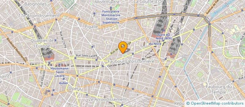localisation de l'entreprise COPR 14 RUE ROCHAMBEAU 75009 PARIS  PARIS