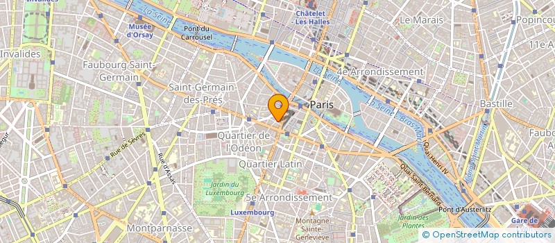 localisation de l'entreprise COPR 14 RUE SERPENTE 75006 PARIS  PARIS