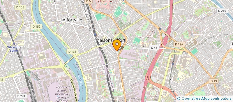 localisation de l'entreprise COPR 140 AV JEAN JAURES 94 MAISONS ALFORT à MAISONS-ALFORT