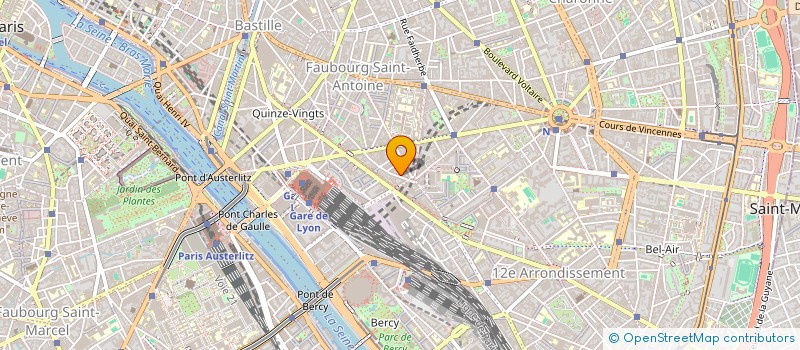 localisation de l'entreprise COPR 147 RUE DE CHARENTON 75012 PARIS  PARIS