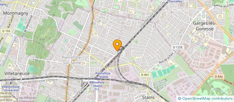 localisation de l'entreprise COPR 15 17 RUE PARMENTIER 93 PIERREFITTE SUR SEINE à PIERREFITTE-SUR-SEINE