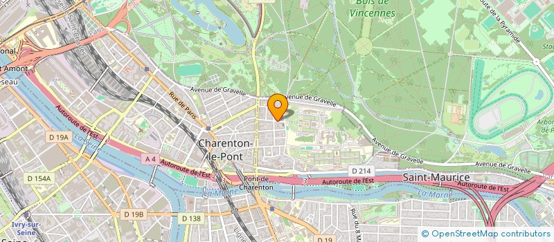 localisation de l'entreprise COPR 15 AV DE VERDUN 94 SAINT MAURICE à SAINT-MAURICE