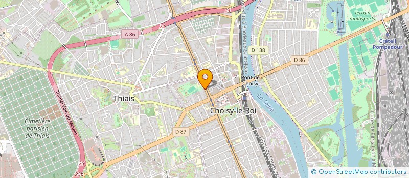 localisation de l'entreprise COPR 15 BD DES ALLIES 94 CHOISY LE ROI à CHOISY-LE-ROI