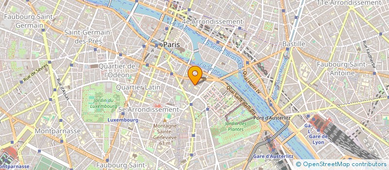 localisation de l'entreprise COPR 15 R DE POISSY 75005 PARIS  PARIS