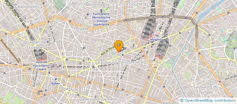localisation de l'entreprise COPR 15 RUE BELLEFOND  PARIS