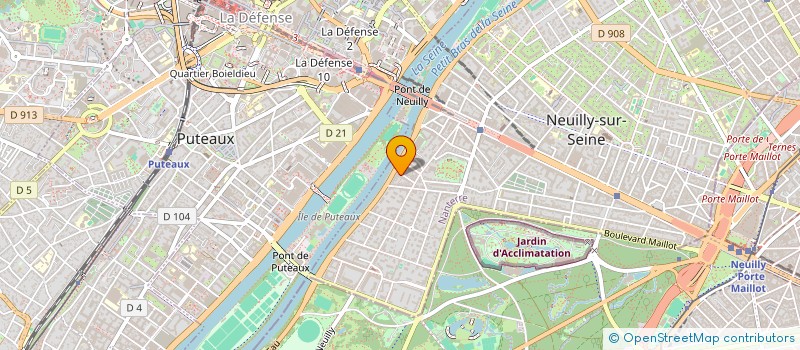 localisation de l'entreprise COPR 15 RUE FREDERIC PASSY 92200 NEUILLY SUR SEINE à NEUILLY-SUR-SEINE