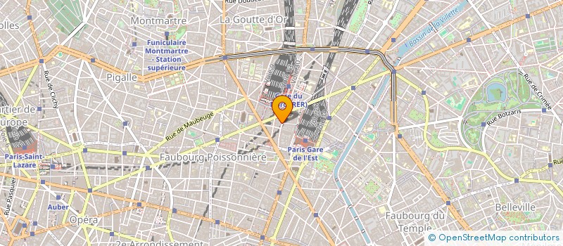 localisation de l'entreprise COPR 153 R DU FG ST DENIS 75010 PARIS  PARIS