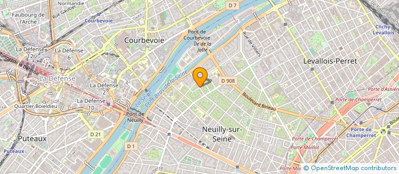 localisation de l'entreprise COPR 154 RUE PERRONET 92200 NEUILLY SUR SEINE à NEUILLY-SUR-SEINE
