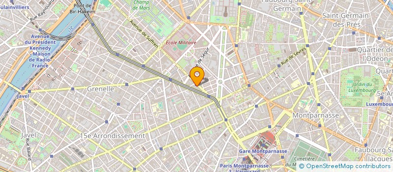 localisation de l'entreprise COPR 158 AV DE SUFFREN 75015 PARIS  PARIS