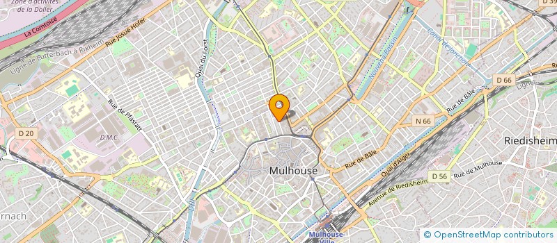 localisation de l'entreprise COPR 15B RUE DU BALLON 68200 MULHOUSE  MULHOUSE