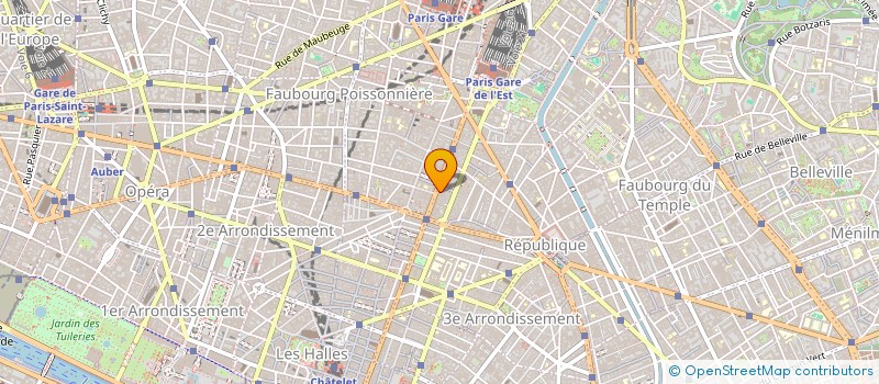 localisation de l'entreprise COPR 16 BD DE STRASBOURG 75010 PARIS  PARIS