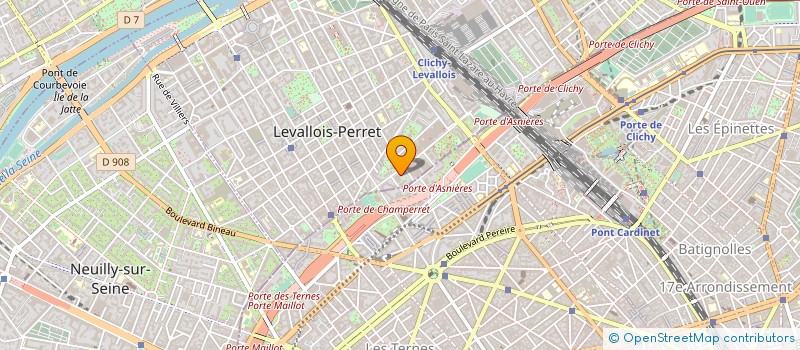 localisation de l'entreprise COPR 16 RUE D ALSACE 92300 LEVALLOIS PERRET à LEVALLOIS-PERRET