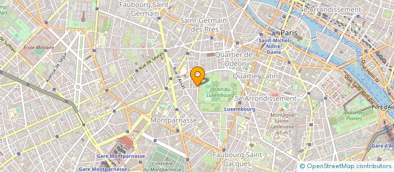 localisation de l'entreprise COPR 16 RUE GUYNEMER 75006 PARIS  PARIS