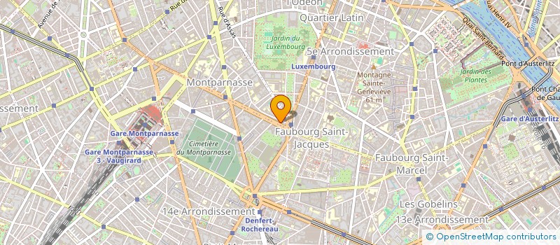 localisation de l'entreprise COPR 169 BD MONTPARNASSE 75006 PARIS  PARIS