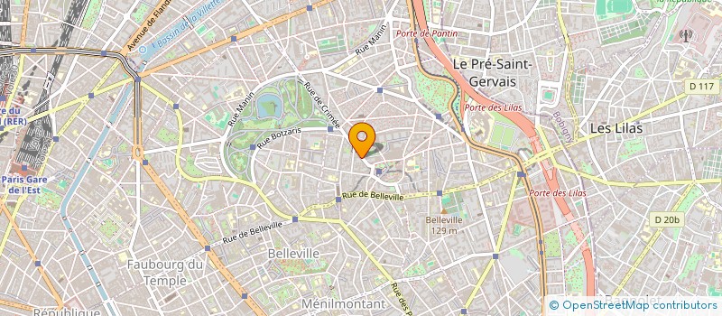 localisation de l'entreprise COPR 17 B RUE DE CRIMEE 75019 PARIS  PARIS