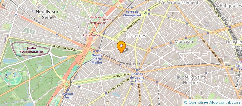 localisation de l'entreprise COPR 17 RUE DU COLONEL MOLL  PARIS 17  PARIS