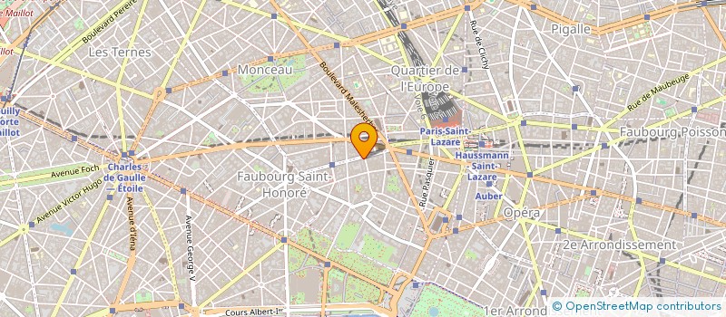 localisation de l'entreprise COPR 17 RUE LA BOETIE 75008 PARIS  PARIS