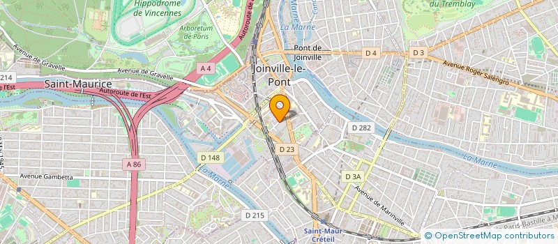 localisation de l'entreprise COPR 18 AV DE LA REPUBLIQUE 94340 JOINVILLE LE PONT  JOINVILLE-LE-PONT