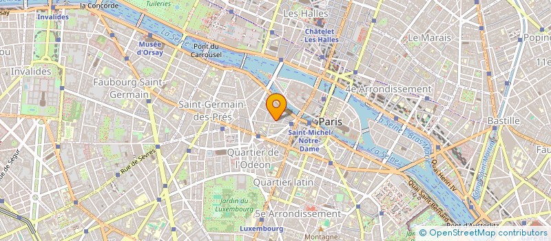 localisation de l'entreprise COPR 18 RUE SEGUIER 75006 PARIS  PARIS