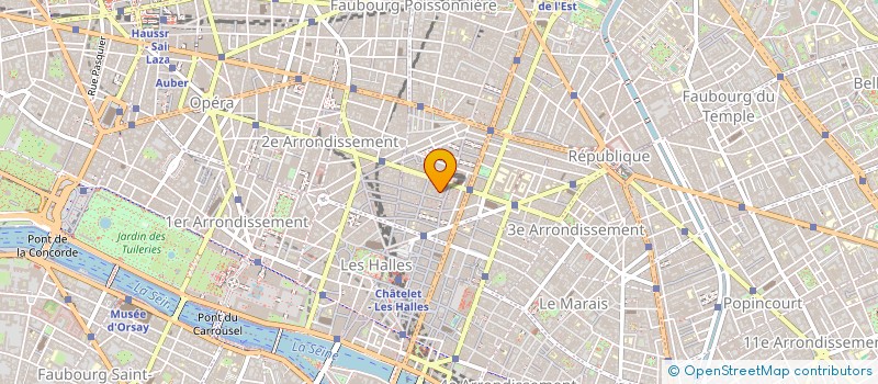 localisation de l'entreprise COPR 185 C RUE SAINT DENIS 75002 PARIS  PARIS