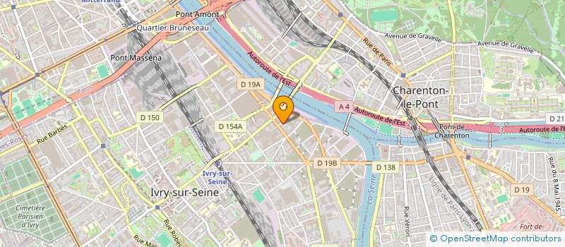 localisation de l'entreprise COPR 19 RUE DE L AVENIR 94200 IVRY SUR SEINE à IVRY-SUR-SEINE