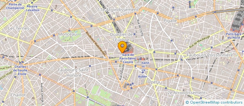 localisation de l'entreprise COPR 19 RUE DE ROME 75008 PARIS  PARIS