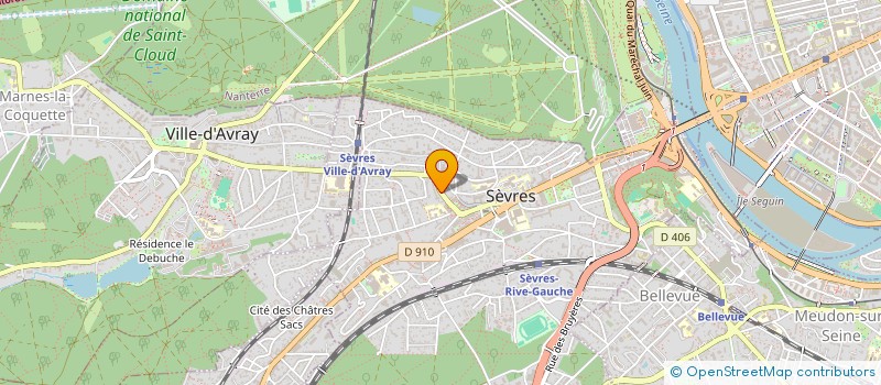 localisation de l'entreprise COPR 19 RUE DE VILLE D AVRAY 92310 SEVRES à SEVRES