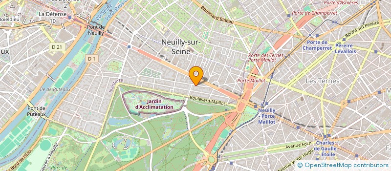 localisation de l'entreprise COPR 19 RUE JACQUES DULUD 92200 NEUILLY SUR SEINE à NEUILLY-SUR-SEINE