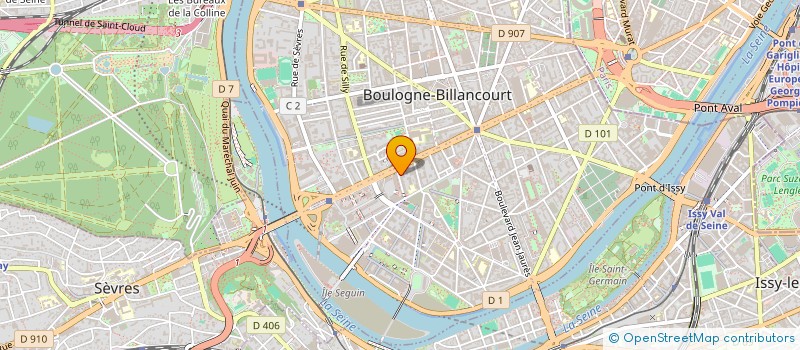 localisation de l'entreprise COPR 1BIS RUE CASTEJA 92100 BOULOGNE BILLANCOURT à BOULOGNE-BILLANCOURT