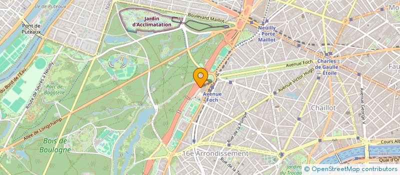 localisation de l'entreprise COPR 2 / 4 / 6   BD ANDRE MAUROIS 75016 PARIS  PARIS