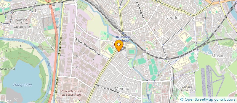 localisation de l'entreprise COPR 2 4 RUE STAEDEL  STRASBOURG