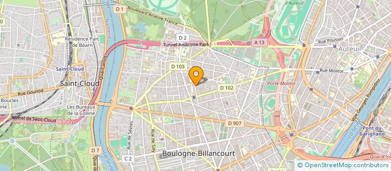 localisation de l'entreprise COPR 2 PLACE DES ECOLES 92100 BOULOGNE BILLANCOURT à BOULOGNE-BILLANCOURT