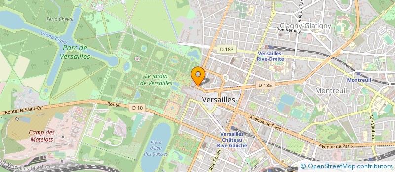localisation de l'entreprise COPR 2 PLACE GAMBETTA 78000 VERSAILLES à VERSAILLES