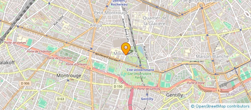 localisation de l'entreprise COPR 2 R EMILE DEUTSCH DE LA MEURTHE 75014 PARIS  PARIS