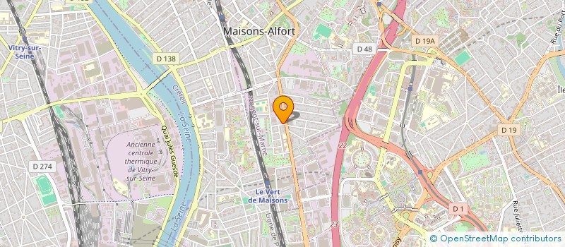 localisation de l'entreprise COPR 2 RUE BRUXELLES 94 MAISONS ALFORT à MAISONS-ALFORT