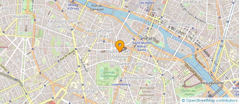 localisation de l'entreprise COPR 2 RUE CASIMIR DELAVIGNE 75006 PARIS  PARIS