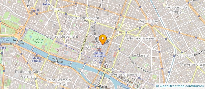 localisation de l'entreprise COPR 2 RUE DE LA PETITE TRUANDERIE 75001 PARIS à PARIS