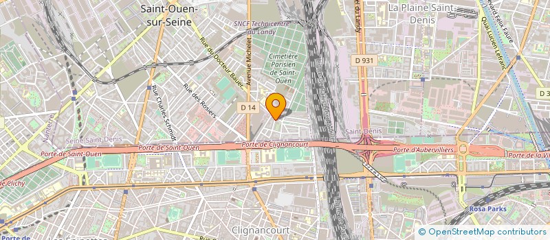 localisation de l'entreprise COPR 2 RUE DESPORTES 93400 SAINT OUEN à SAINT-OUEN-SUR-SEINE