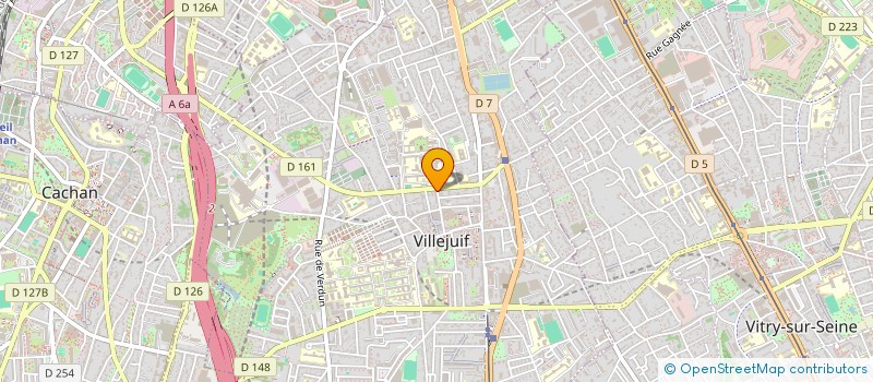 localisation de l'entreprise COPR 2 RUE EUGENE VARLIN 94800 VILLEJUIF à VILLEJUIF