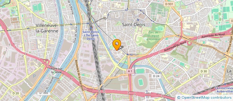 localisation de l'entreprise COPR 2 RUE GENIN 93 SAINT DENIS  SAINT-DENIS